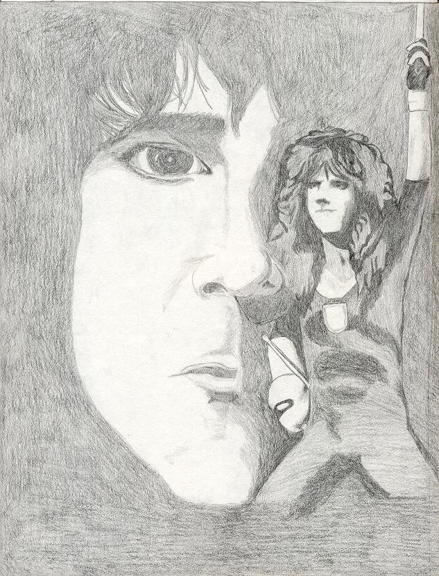 Eric Carr  Standing Tall Sketch